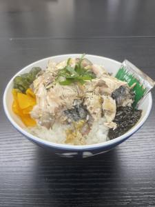 鯖ほぐし丼s